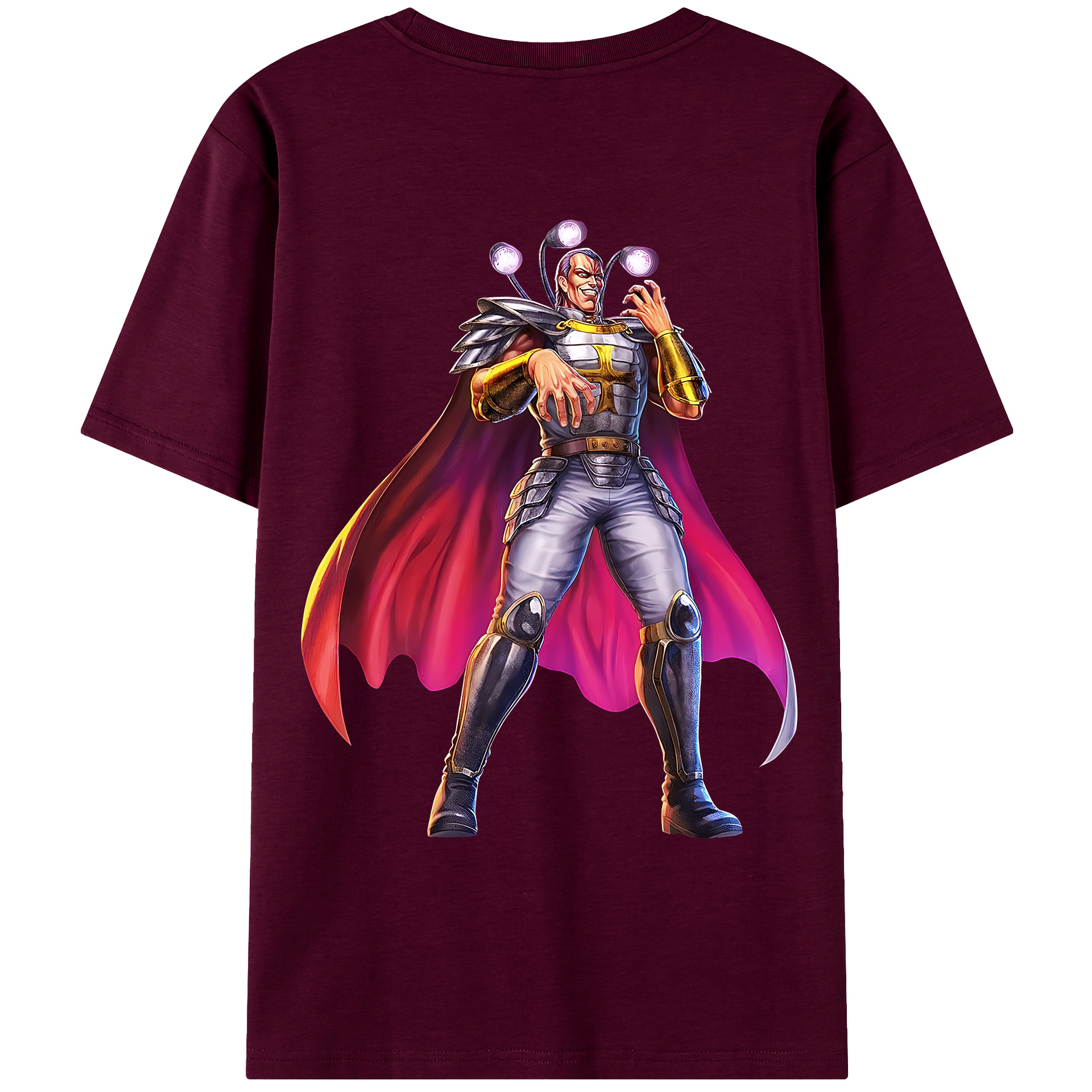 （画像用） 北斗の拳 Fist of the North Star レディース半袖Tシャツ(バックプリント)